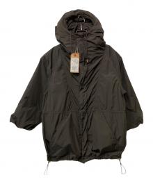 REMI RELIEF（レミレリーフ）の古着「ナイロンジップアップジャケット」｜ブラウン