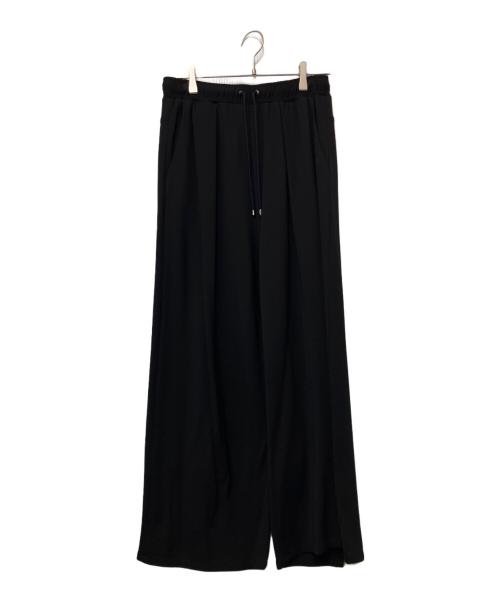 Ayane（アヤネ）ayane (アヤネ) 後スリットワイドパンツ ブラック サイズ:38の古着・服飾アイテム