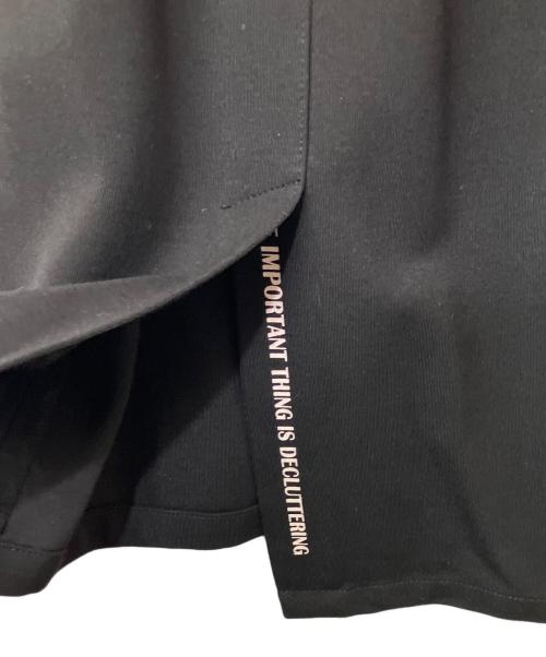 Ayane（アヤネ）ayane (アヤネ) 後スリットワイドパンツ ブラック サイズ:38の古着・服飾アイテム