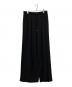ayane（アヤネ）の古着「後スリットワイドパンツ」｜ブラック