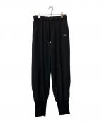 Ayaneアヤネ）の古着「ポリトロジョガーパンツ」｜ブラック