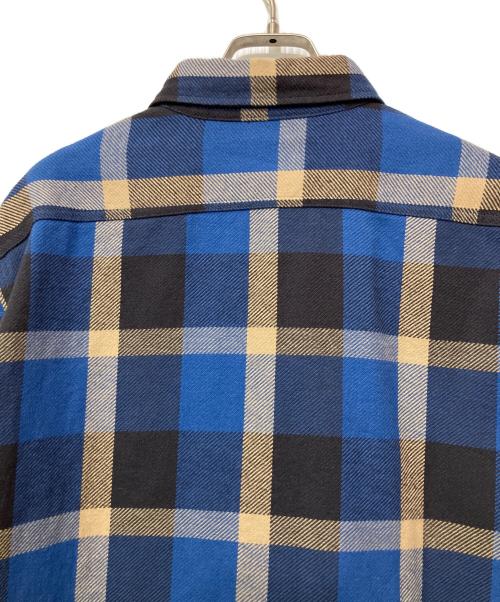 SUGAR CANE（シュガーケーン）SUGAR CANE (シュガーケーン) 長袖シャツ ベージュ×ブルー サイズ:Mの古着・服飾アイテム