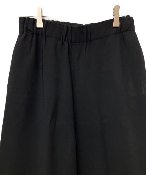 GUCCI（グッチ）GUCCI (グッチ) クロップドワイドパンツ ブラック サイズ:Sの古着・服飾アイテム