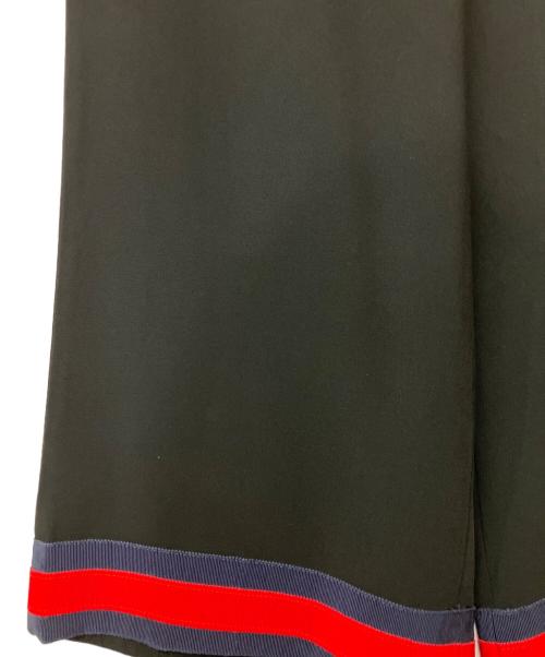 GUCCI（グッチ）GUCCI (グッチ) クロップドワイドパンツ ブラック サイズ:Sの古着・服飾アイテム