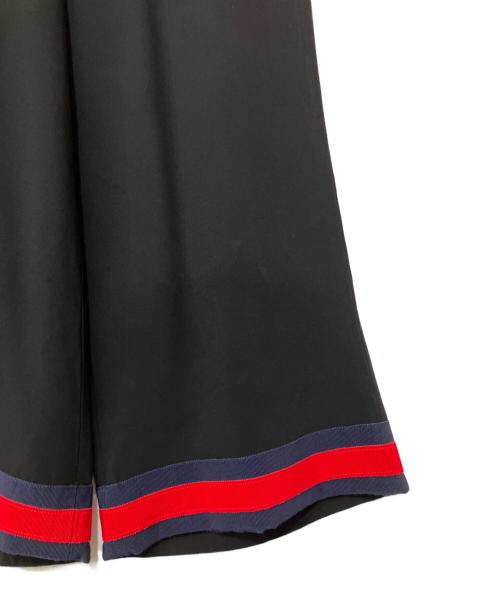 GUCCI（グッチ）GUCCI (グッチ) クロップドワイドパンツ ブラック サイズ:Sの古着・服飾アイテム