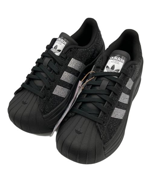 adidas（アディダス）adidas (アディダス) スニーカー ブラック サイズ:24.5 未使用品の古着・服飾アイテム
