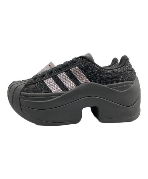 adidas（アディダス）adidas (アディダス) スニーカー ブラック サイズ:24.5 未使用品の古着・服飾アイテム