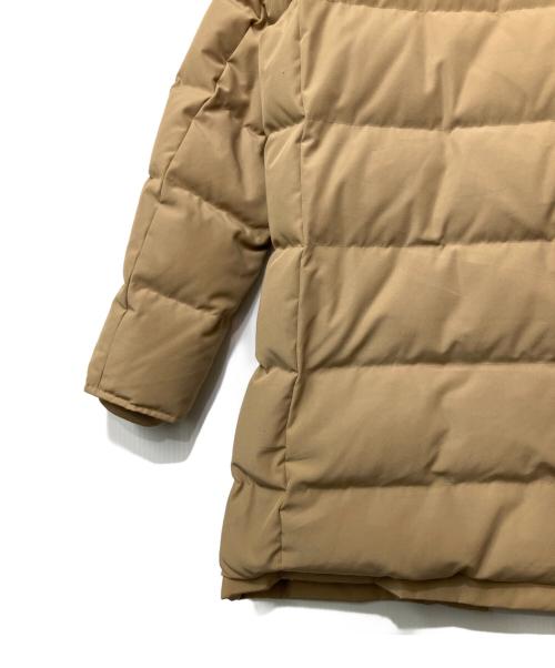 GEVACO（ゲバコ）GEVACO (ゲバコ) タッサーロングダウンジャケット ベージュ サイズ:38の古着・服飾アイテム