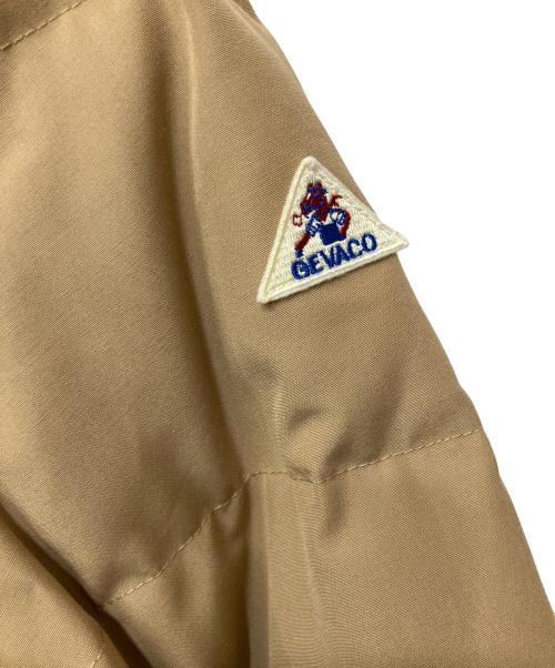 GEVACO（ゲバコ）GEVACO (ゲバコ) タッサーロングダウンジャケット ベージュ サイズ:38の古着・服飾アイテム