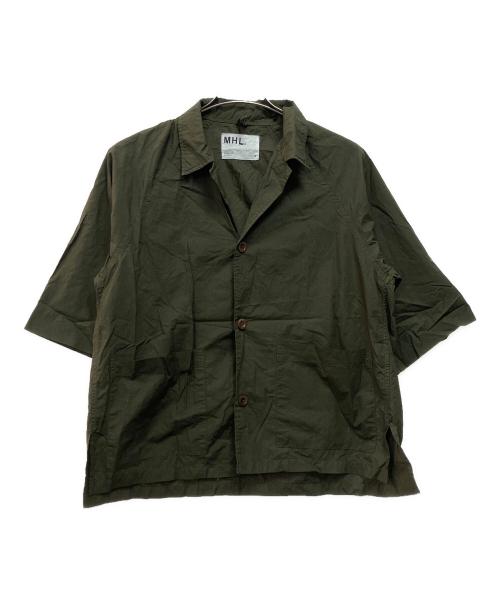 MHL（エムエイチエル）MHL (エムエイチエル) 長袖シャツ オリーブ サイズ:Sの古着・服飾アイテム