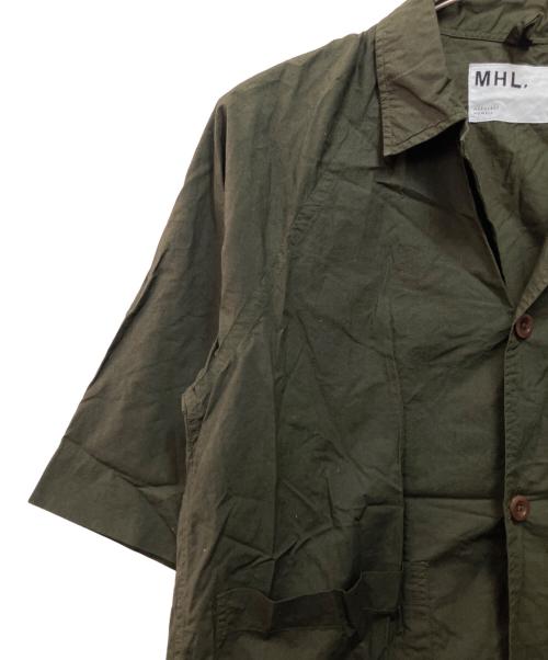 MHL（エムエイチエル）MHL (エムエイチエル) 長袖シャツ オリーブ サイズ:Sの古着・服飾アイテム