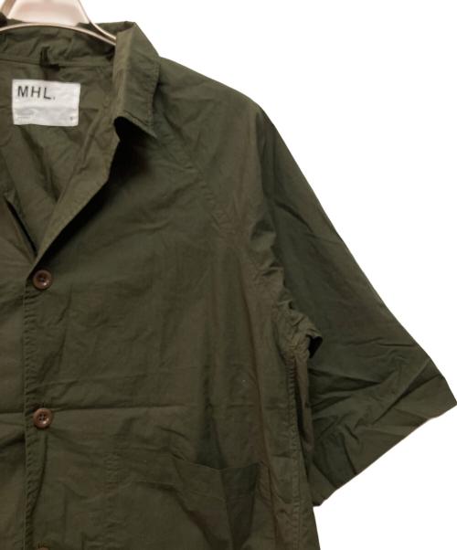 MHL（エムエイチエル）MHL (エムエイチエル) 長袖シャツ オリーブ サイズ:Sの古着・服飾アイテム