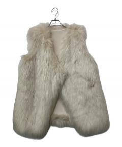 中古・古着通販】LEMONPLET (レモンプレット) エコファーベスト ピンク