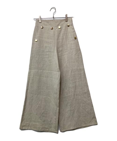 anuans（アニュアンス）anuans (アニュアンス) パンツ ベージュ サイズ:Sの古着・服飾アイテム