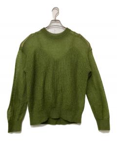 中古・古着通販】MELT THE LADY (メルトザレディ) 総柄ニット ブラック