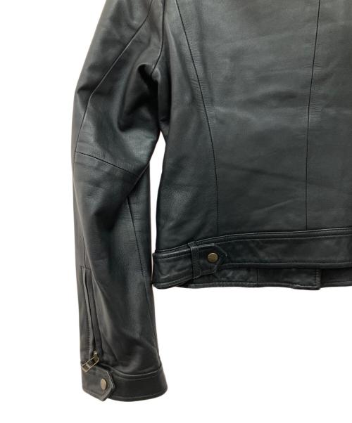 To b. by agnes b.（トゥービー バイ アニエスベー）To b. by agnes b. (トゥービー バイ アニエスベー) ライダースジャケット ブラック サイズ:Tuの古着・服飾アイテム