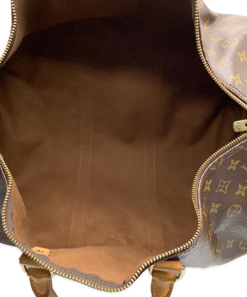 LOUIS VUITTON（ルイ ヴィトン）LOUIS VUITTON (ルイ ヴィトン) キーポル・バンドリエール55　ボストンバッグ ブラウンの古着・服飾アイテム