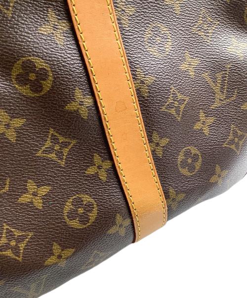 LOUIS VUITTON（ルイ ヴィトン）LOUIS VUITTON (ルイ ヴィトン) キーポル・バンドリエール55　ボストンバッグ ブラウンの古着・服飾アイテム