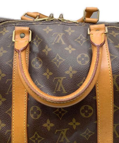 LOUIS VUITTON（ルイ ヴィトン）LOUIS VUITTON (ルイ ヴィトン) キーポル・バンドリエール55　ボストンバッグ ブラウンの古着・服飾アイテム