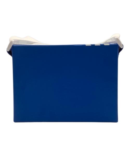 adidas（アディダス）adidas (アディダス) KSENIA SCHNAIDER (クセニア シュナイダー) シューズボックスバッグ ブルー×ホワイトの古着・服飾アイテム