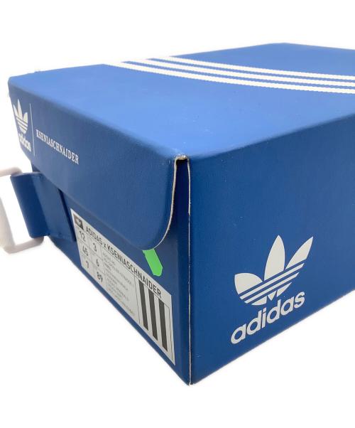 adidas（アディダス）adidas (アディダス) KSENIA SCHNAIDER (クセニア シュナイダー) シューズボックスバッグ ブルー×ホワイトの古着・服飾アイテム