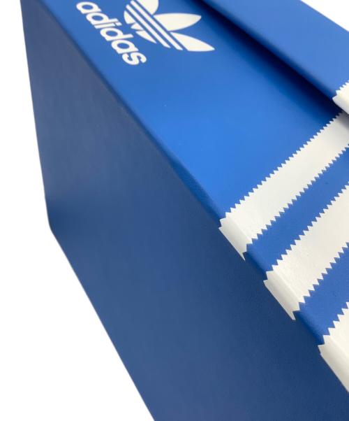 adidas（アディダス）adidas (アディダス) KSENIA SCHNAIDER (クセニア シュナイダー) シューズボックスバッグ ブルー×ホワイトの古着・服飾アイテム