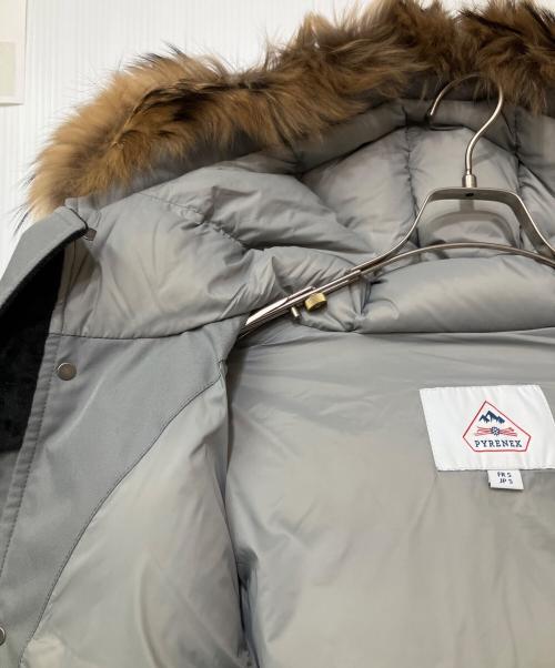 Pyrenex（ピレネックス）Pyrenex (ピレネックス) ダウンコート グレー サイズ:Sの古着・服飾アイテム