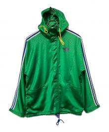 adidas（アディダス）の古着「ウインドブレーカー」｜グリーン