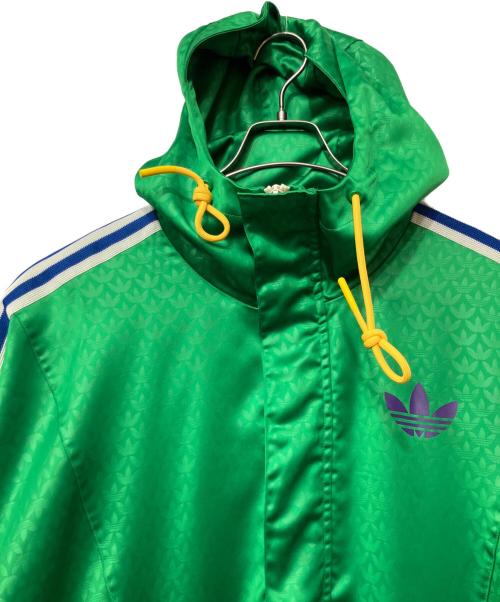 adidas（アディダス）adidas (アディダス) ウインドブレーカー グリーン サイズ:Mの古着・服飾アイテム