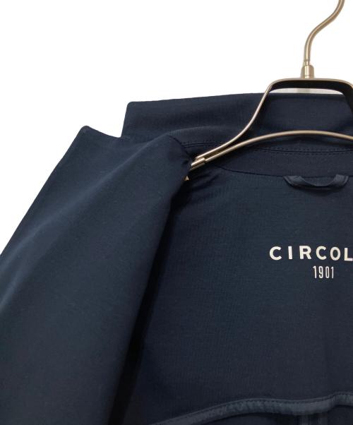 CIRCOLO 1901（チルコロ1901）Circolo 1901 (チルコロ1901) コットンシングルジャケット ネイビー サイズ:46の古着・服飾アイテム