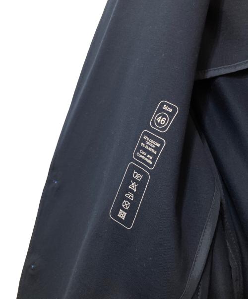 CIRCOLO 1901（チルコロ1901）Circolo 1901 (チルコロ1901) コットンシングルジャケット ネイビー サイズ:46の古着・服飾アイテム