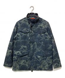 G-Stage（ジーステージ）の古着「ジップアップジャケット」｜ネイビー×グリーン