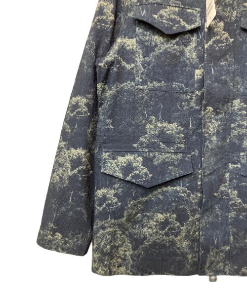 G-Stage（ジーステージ）G-Stage (ジーステージ) ジップアップジャケット ネイビー×グリーン サイズ:Lの古着・服飾アイテム