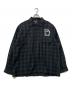 RealMinority（リアルマイノリティ）の古着「長袖シャツ」｜ネイビー×グリーン