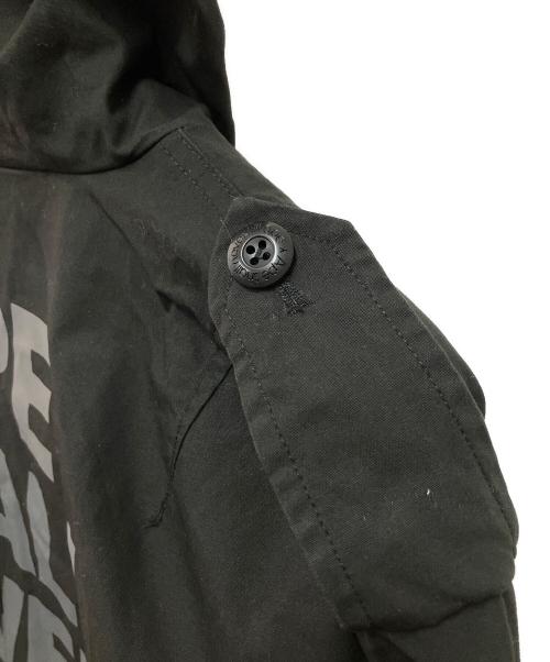 A BATHING APE（ア ベイシング エイプ）A BATHING APE (ア ベイシング エイプ) モッズコート ブラック サイズ:Mの古着・服飾アイテム
