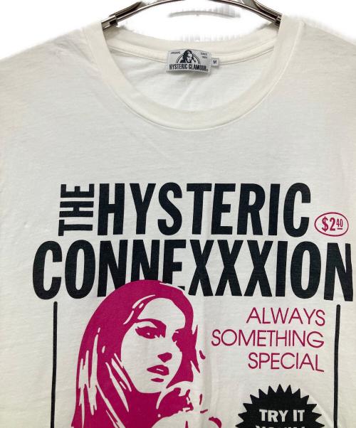 Hysteric Glamour（ヒステリックグラマー）Hysteric Glamour (ヒステリックグラマー) 半袖Tシャツ ホワイト サイズ:Mの古着・服飾アイテム