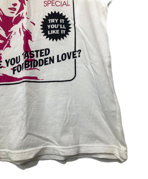 Hysteric Glamour（ヒステリックグラマー）Hysteric Glamour (ヒステリックグラマー) 半袖Tシャツ ホワイト サイズ:Mの古着・服飾アイテム