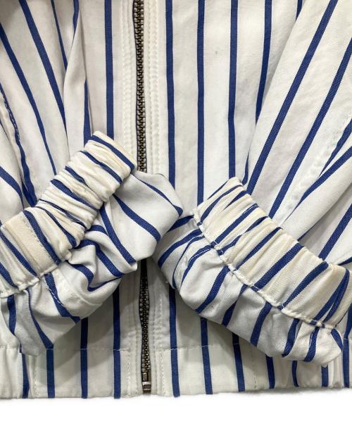 POLO RALPH LAUREN（ポロ・ラルフローレン）POLO RALPH LAUREN (ポロ・ラルフローレン) スイングトップ ホワイト×ブルー サイズ:XSの古着・服飾アイテム