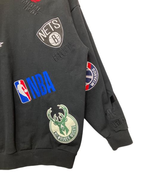 FREAK'S STORE（フリークスストア）FREAK'S STORE (フリークスストア) NBA (エヌビーエー) スウェット ブラック サイズ:Lの古着・服飾アイテム