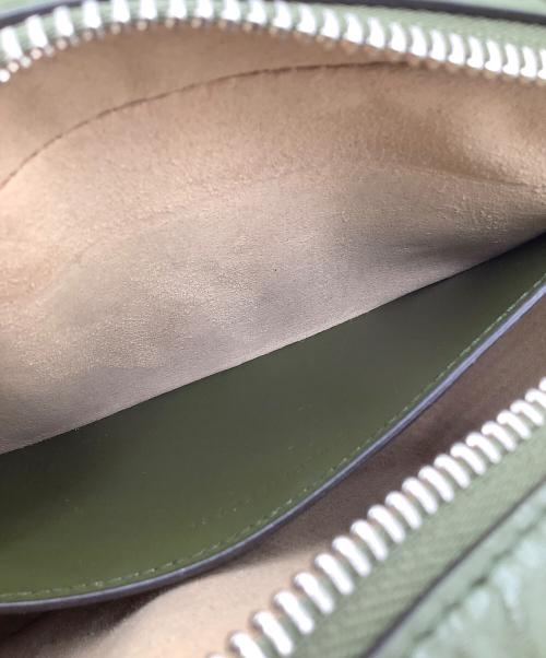 GUCCI（グッチ）GUCCI (グッチ) GGマーモント　ショルダーバッグ グリーンの古着・服飾アイテム