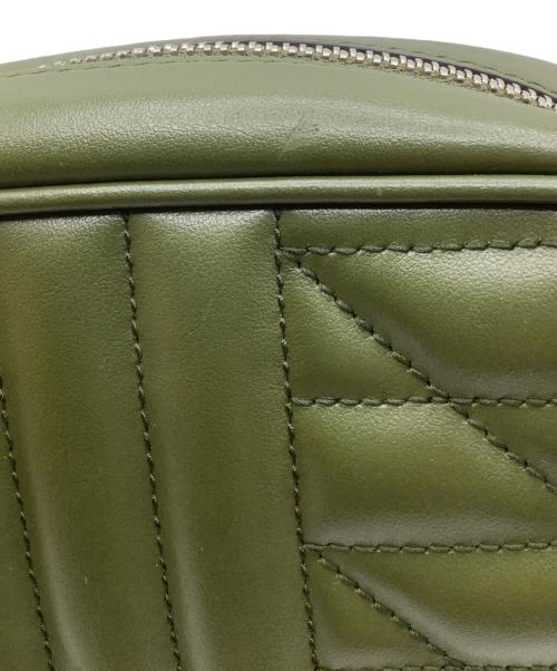 GUCCI（グッチ）GUCCI (グッチ) GGマーモント　ショルダーバッグ グリーンの古着・服飾アイテム