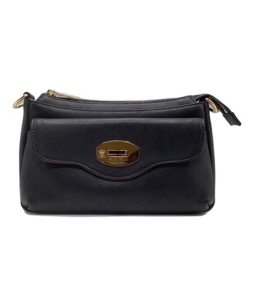 A.D.M.J.（エーディーエムジェイ）A.D.M.J. (エーディーエムジェイ) ショルダーバッグ ブラックの古着・服飾アイテム