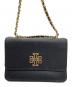 TORY BURCH (トリーバーチ) チェーンショルダーバッグ ブラック：13000円