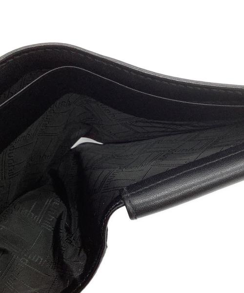 dunhill（ダンヒル）dunhill (ダンヒル) 2つ折り財布 ブラックの古着・服飾アイテム