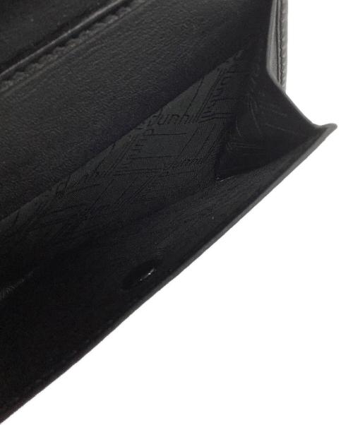 dunhill（ダンヒル）dunhill (ダンヒル) 2つ折り財布 ブラックの古着・服飾アイテム