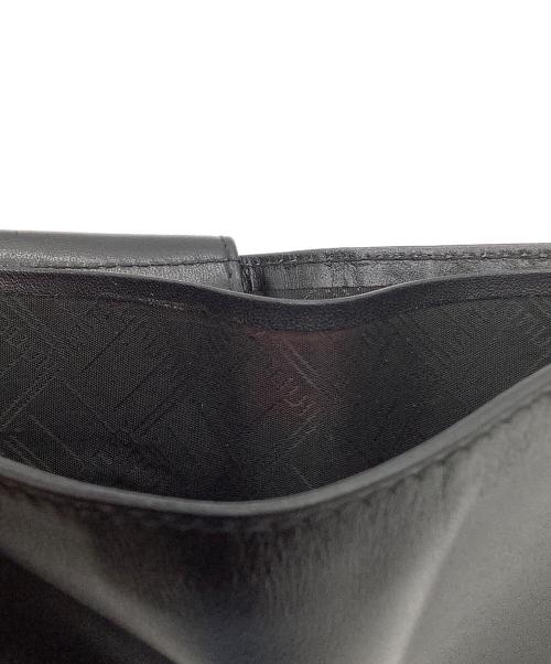 dunhill（ダンヒル）dunhill (ダンヒル) 2つ折り財布 ブラックの古着・服飾アイテム