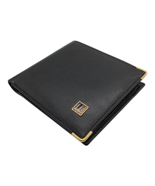 dunhill（ダンヒル）dunhill (ダンヒル) 2つ折り財布 ブラックの古着・服飾アイテム