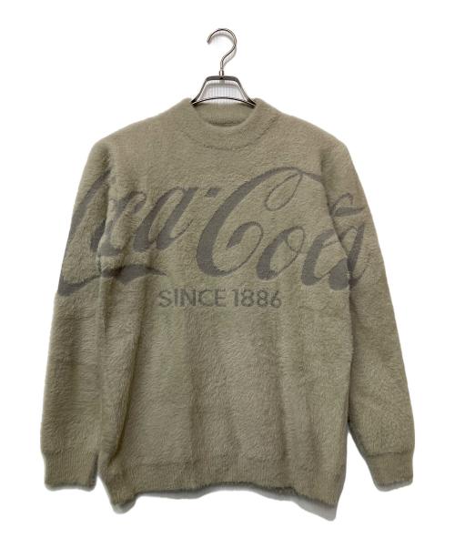 BOLINI（ボリーニ）BOLINI (ボリーニ) 厚手ニット ベージュ サイズ:48の古着・服飾アイテム