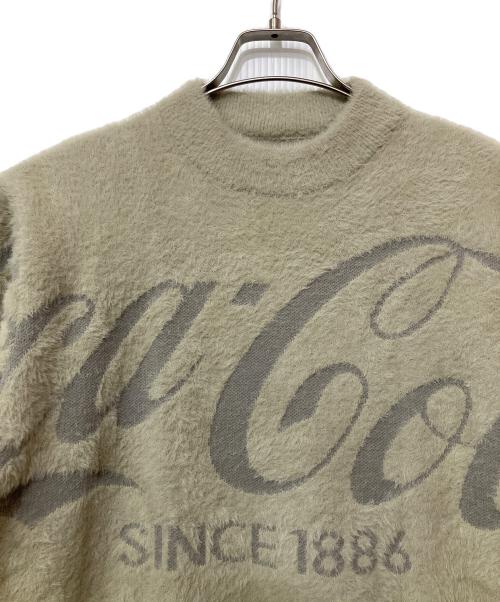 BOLINI（ボリーニ）BOLINI (ボリーニ) 厚手ニット ベージュ サイズ:48の古着・服飾アイテム