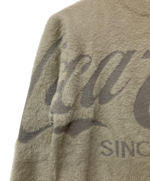 BOLINI（ボリーニ）BOLINI (ボリーニ) 厚手ニット ベージュ サイズ:48の古着・服飾アイテム